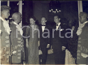 1953 BIARRITZ Ex re Pietro di Jugoslavia e principessa BORBONE-PARMA - Foto