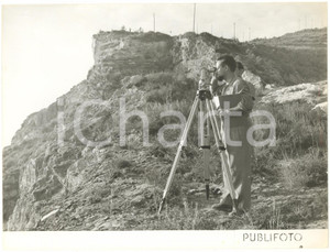 1953 SESTRI LEVANTE Rilievi in prossimità della FRANA DI SANT'ANNA *Foto 24x18
