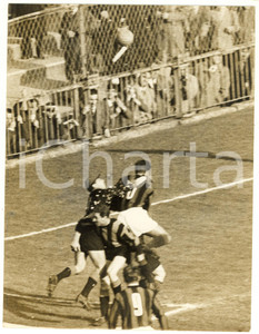 1959 MILANO CALCIO Serie A INTER-MILAN 0-0 Parata di Giorgio GHEZZI *Foto 18x24