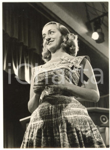 1957 LASCIA O RADDOPPIA La concorrente Nicoletta RICCI - Ritratto *Foto