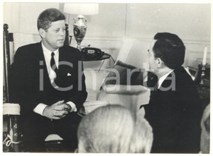 1961 WASHINGTON John Fitzgerald KENNEDY riceve Andrej GROMYKO *Foto 18x13