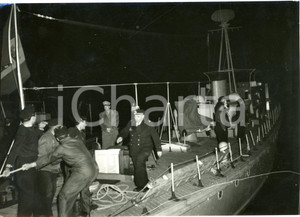 1953 GENOVA Motovedetta FAIS della Guardia di Finanza nel sequestro del RIFROCK