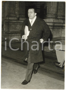 1961 ROMA VIMINALE On. Giulio ANDREOTTI dopo Consiglio dei Ministri *Foto 13x18