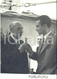 1953 ROMA Premier Alexandros PAPAGOS in conferenza stampa *Foto 13x18 cm