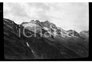 6x9cm NEGATIVO ORIGINALE* 1920 VAL DEI RATTI VALCHIAVENNA Monte Spluga