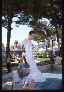 Fotografia d epoca originale 35mm vintage slide 1998 CANNES Stefania ROCCA Ritratto dell attrice 2 1