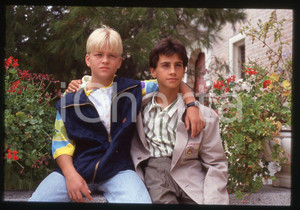 Fotografia d epoca originale 35mm vintage slide 1992 ITALIA COSTUME Francesco CUSIMANO Manuel COLAO 3 1