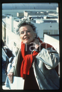 Fotografia d epoca originale 35mm vintage slide 1990ca USA COSTUME Katherine HEPBURN Ritratto dell attrice 2 1