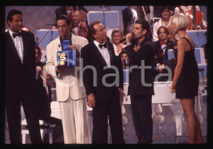 35mm vintage slide* 1994 CANALE 5 - FIORELLO Mike BONGIORNO Sal DA VINCI (4)