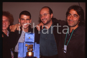 Fotografia d epoca originale 35mm vintage slide 1994 FESTIVAL ITALIANO Sal DA VINCI mostra premio 8 1