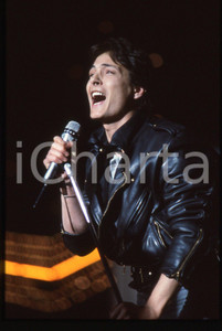 35mm vintage slide* 1984 SANREMO Giancarlo VALENTINO al Teatro Ariston (3)