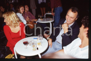 35mm vintage slide* 1995ca ROMA Franco MISERIA al Bar della Pace (11)