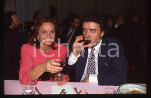 35mm vintage slide* 1995ca ITALIA COSTUME Gianni NAZZARO Nada OVCINA Ritratto 5