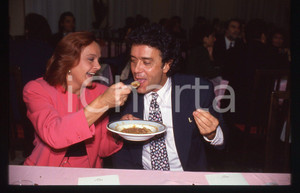 35mm vintage slide* 1995ca ITALIA COSTUME Gianni NAZZARO Nada OVCINA Ritratto 15