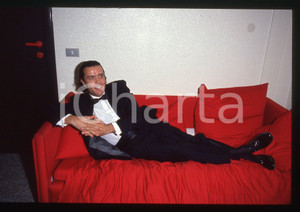 35mm vintage slide* 1990ca MUSICA Gianni NAZZARO Ritratto del cantante (9)