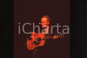 35mm vintage slide* 1990ca MUSICA Allan TAYLOR Ritratto del cantautore (3)
