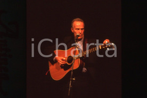 35mm vintage slide* 1990ca MUSICA Allan TAYLOR Ritratto del cantautore (4)