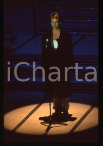 35mm vintage slide* 1986 SANREMO STING Gordon SUMNER sul palco dell'Ariston (2)