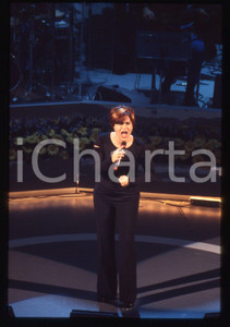Fotografia d epoca originale 35mm vintage slide 1996 SANREMO GIOVANI Anna DI COSTANZO al Teatro Ariston 4 1