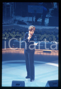 Fotografia d epoca originale 35mm vintage slide 1996 SANREMO GIOVANI Anna DI COSTANZO al Teatro Ariston 6 1