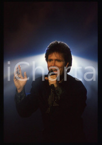 35mm vintage slide* 1989 SANREMO Cliff RICHARD sul palco del PALABARILLA (74)