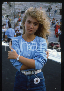 35mm vintage slide* 1983 FESTIVALBAR Rossana CASALE all'Arena di Verona (1)