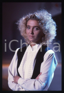 35mm vintage slide* 1990ca MUSICA Rossana CASALE Ritratto della cantante (1)