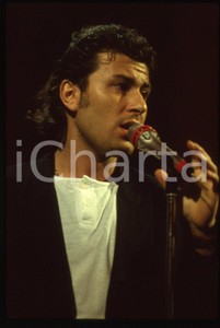 35mm vintage slide* 1992 SANREMO - BRACCO DI GRACI Ritratto del cantante (4)