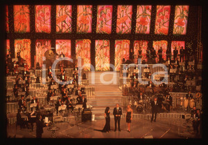 Fotografia d epoca originale 35mm vintage slide1996 SANREMO Pippo BAUDO Sabrina FERILLI Valeria MAZZA 4 1