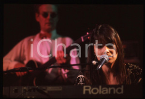 35mm vintage slide* 1991 SANREMO INTERNATIONAL Beverley CRAVEN al Palamusic (51)