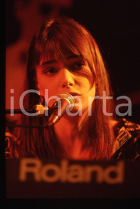 35mm vintage slide* 1991 SANREMO INTERNATIONAL Beverley CRAVEN al Palamusic (84)