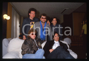 35mm vintage slide* 1988 SANREMO Joseph WILLIAMS Steve LUKATER dei TOTO (9)