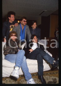35mm vintage slide* 1988 SANREMO Joseph WILLIAMS Steve LUKATER dei TOTO (12)