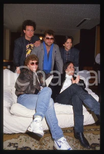 35mm vintage slide* 1988 SANREMO Joseph WILLIAMS Steve LUKATER dei TOTO (15)