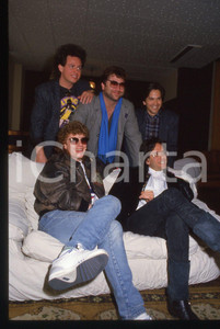 35mm vintage slide* 1988 SANREMO Joseph WILLIAMS Steve LUKATER dei TOTO (18)
