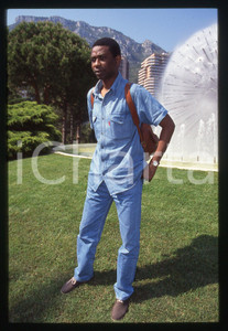 35mm vintage slide* 1990ca COSTUME Youssou N'DOUR Ritratto del cantante (8)