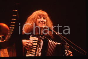 35mm vintage slide* 1995 SANREMO Loreena McKENNITT al Teatro Ariston Ritratto 4