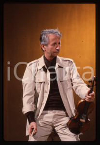 35mm vintage slide* 1980ca ITALIA MUSICA Giusto PIO Ritratto del musicista (20)