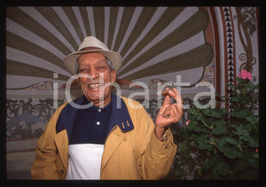 35mm vintage slide* 2000 MILANO COMPAY SEGUNDO Ritratto con sigaro cubano (1)