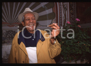 35mm vintage slide* 2000 MILANO COMPAY SEGUNDO Ritratto con sigaro cubano (8)