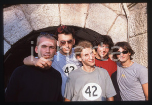 35mm vintage slide* 2000 VERONA - FESTIVALBAR Cesare CREMONINI dei LÙNAPOP (15)