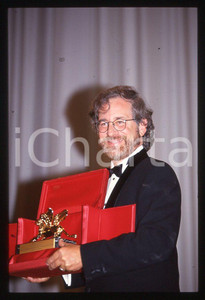 35mm vintage slide* 1993 VENEZIA Steven SPIELBERG premiazione "Jurassic park" 10