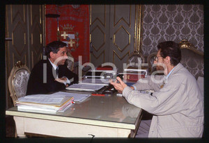 35mm vintage slide* 1992 CASALE MONFERRATO Riccardo COPPO e prof. GARRONE 6