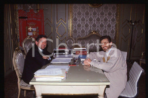 35mm vintage slide* 1992 CASALE MONFERRATO Riccardo COPPO e prof. GARRONE 7