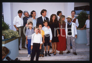 35mm vintage slide* 1989 Giacomo CAMPIOTTI ed il cast di "Corsa di primavera" 13