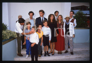 35mm vintage slide* 1989 Giacomo CAMPIOTTI ed il cast di "Corsa di primavera" 14