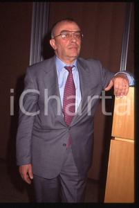 35mm vintage slide* 1998 MILANO POLITICA Salvatore SCIASCIA 8