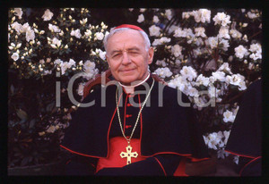 35mm vintage slide*  1993  CARDINALE Ugo POLETTI ad una cerimonia religiosa 5