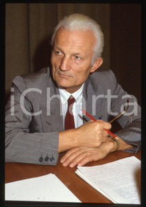 35mm vintage slide*1992 POLITICA Mauro CHIABRANDO ad un congresso 1