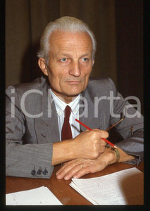 35mm vintage slide*1992 POLITICA Mauro CHIABRANDO ad un congresso 5
